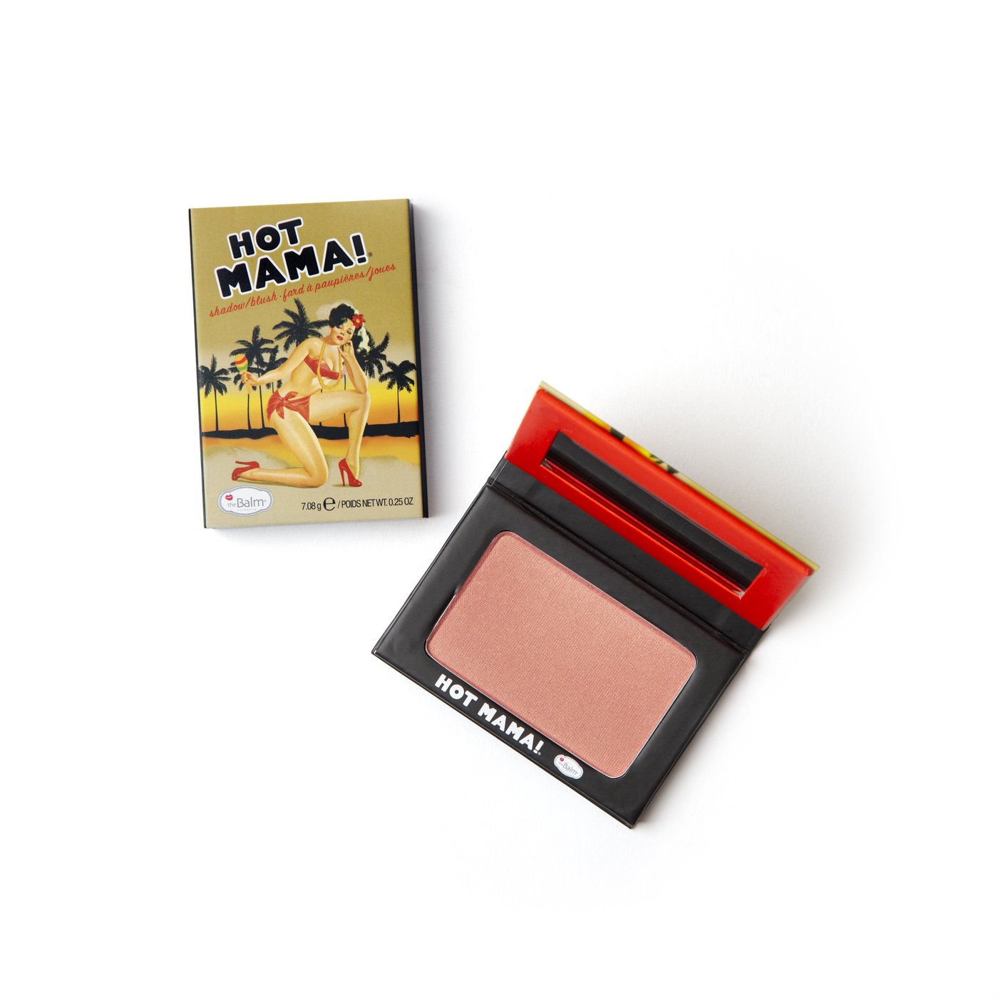 The Balm Hot Mama Shadow Blush1 The Balm Hot Mama Shadow Blush
