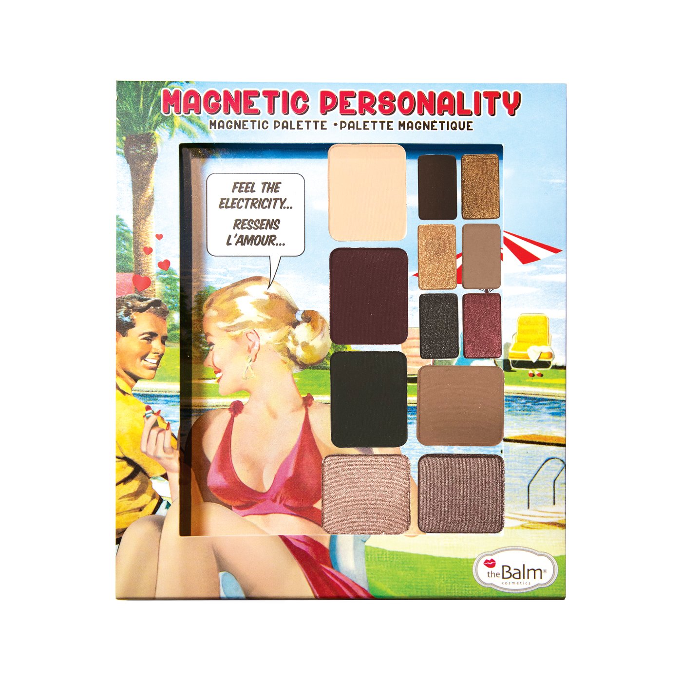 The Balm Magnetc Personality Magnetic Palette Eyeshadows Included The Balm Magnetc Personality Magnetic Palette, Eyeshadows Included