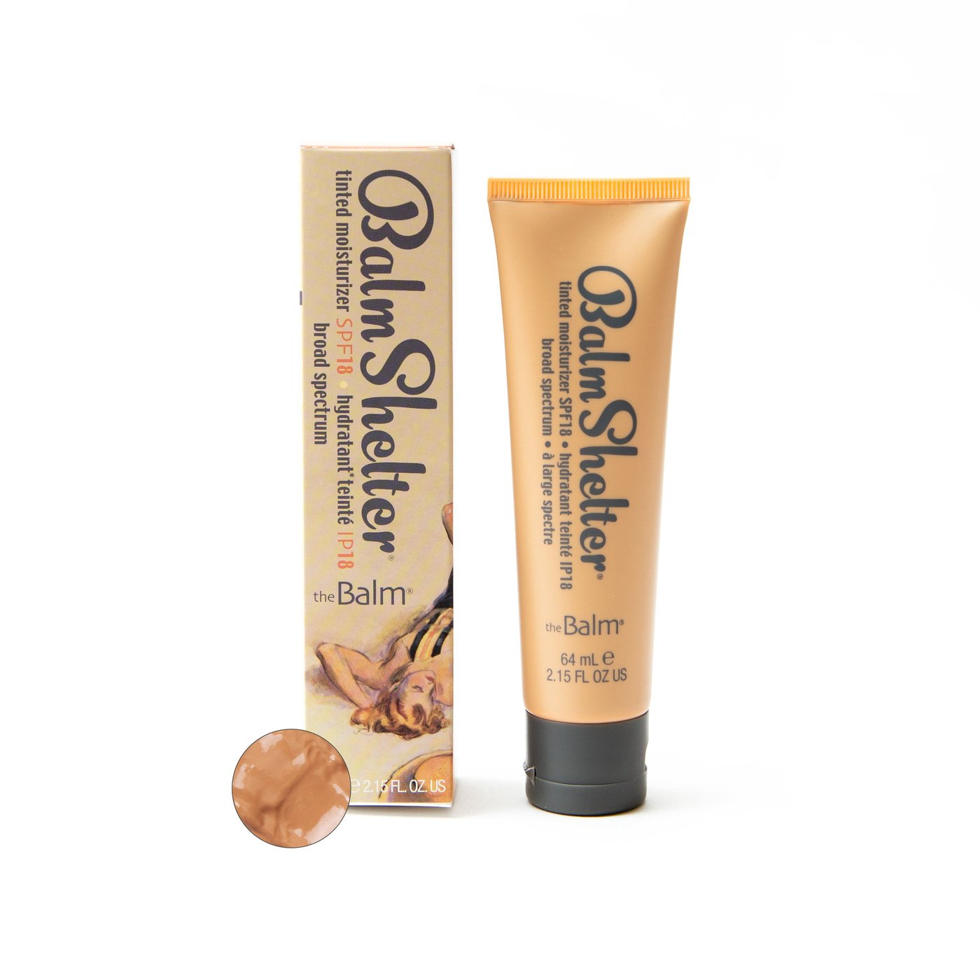 The Balm BalmShelter Tinted Moisturizer with SPF 18 Dark The Balm BalmShelter Tinted Moisturizer with SPF 18 - Dark