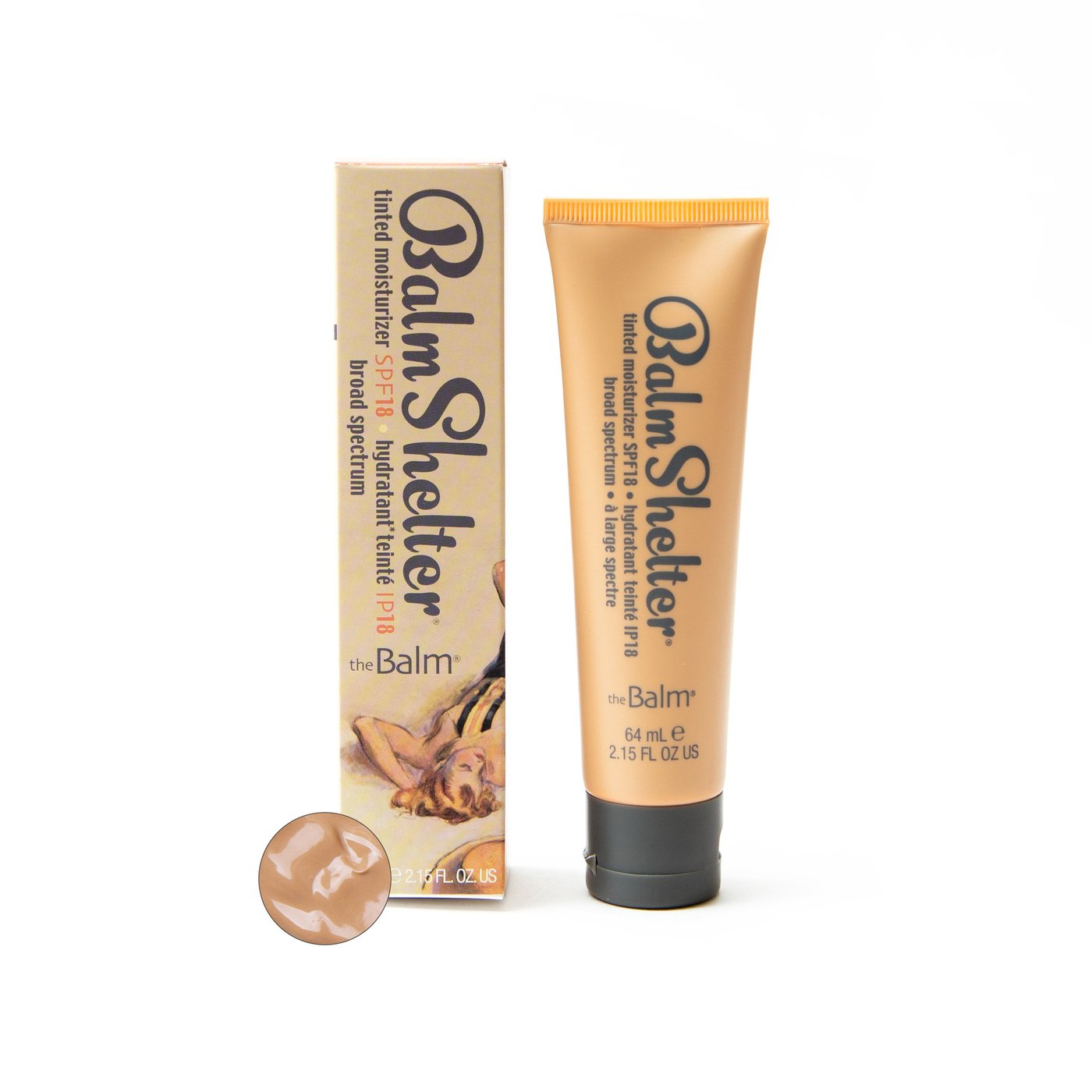 The Balm BalmShelter Tinted Moisturizer with SPF 18 Medium Dark The Balm BalmShelter Tinted Moisturizer with SPF 18 - Medium Dark